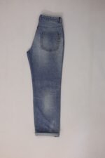 Rbtdenim Men’s Distressed Light Blue Straight Fit Jeans - Image 2