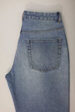 Rbtdenim Men’s Distressed Light Blue Straight Fit Jeans - Image 3