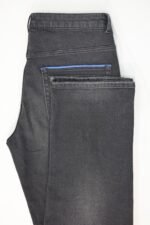 Rbtdenim Men’s Washed Black Slim Fit Ripped Jeans – Street Style Distressed Denim - Image 9