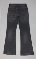 Rbtdenim Men’s Black Flared Distressed Jeans – Retro Washed Denim Style - Image 4