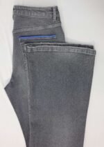 Rbtdenim Men’s Black Flared Distressed Jeans – Retro Washed Denim Style - Image 9